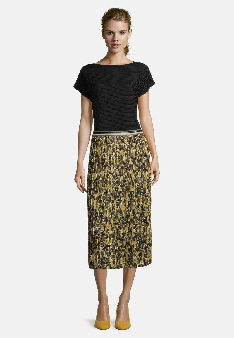 Betty Barclay Faltenrock - Grün/schwarz 2 Betty Barclay Faltenrock - Grün/schwarz – Bild 2