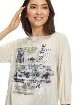 Betty Barclay MIT TUNNELZUG - Langarmshirt - Beige Blau -Betty Barclay Verkäufe 036a032f122a4d5685be8babd56c6ab8