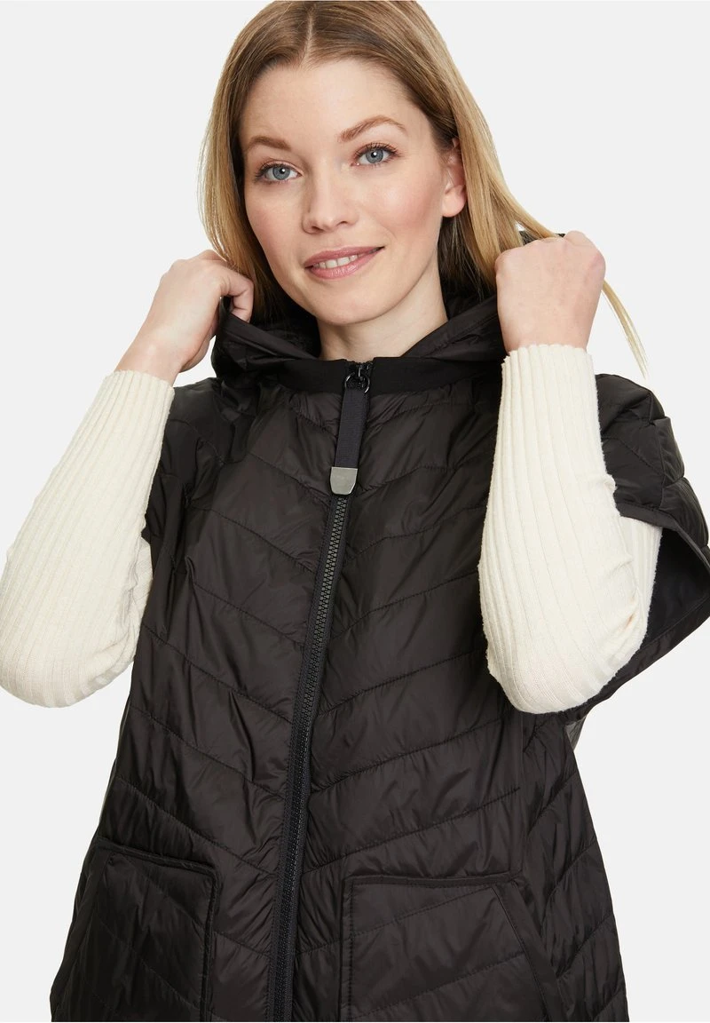 Betty Barclay MIT KAPUZE - Wintermantel - Schwarz 4 Betty Barclay MIT KAPUZE - Wintermantel - Schwarz – Bild 4