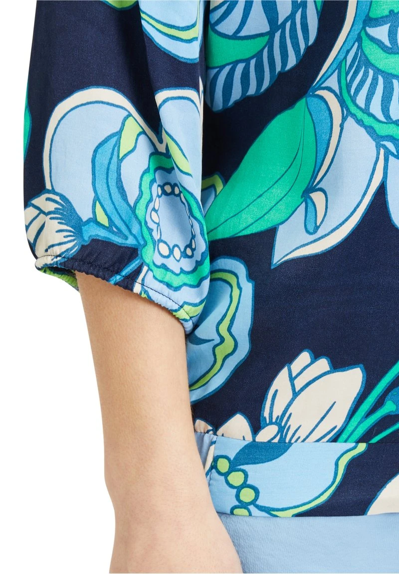 Betty Barclay MIT MUSTER - Bluse - Dunkelblau Blau 2 Betty Barclay MIT MUSTER - Bluse - Dunkelblau Blau – Bild 2