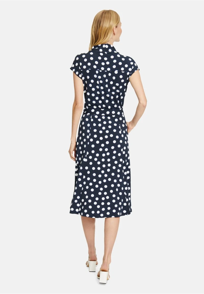 Betty Barclay MIT BIND - Jerseykleid - Dunkelblau Weiß 2 Betty Barclay MIT BIND - Jerseykleid - Dunkelblau Weiß – Bild 2