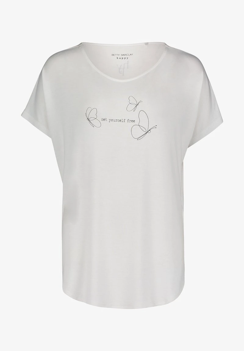 Betty Barclay OVERSIZE - T-Shirt Print - Weiß 5 Betty Barclay OVERSIZE - T-Shirt Print - Weiß – Bild 5