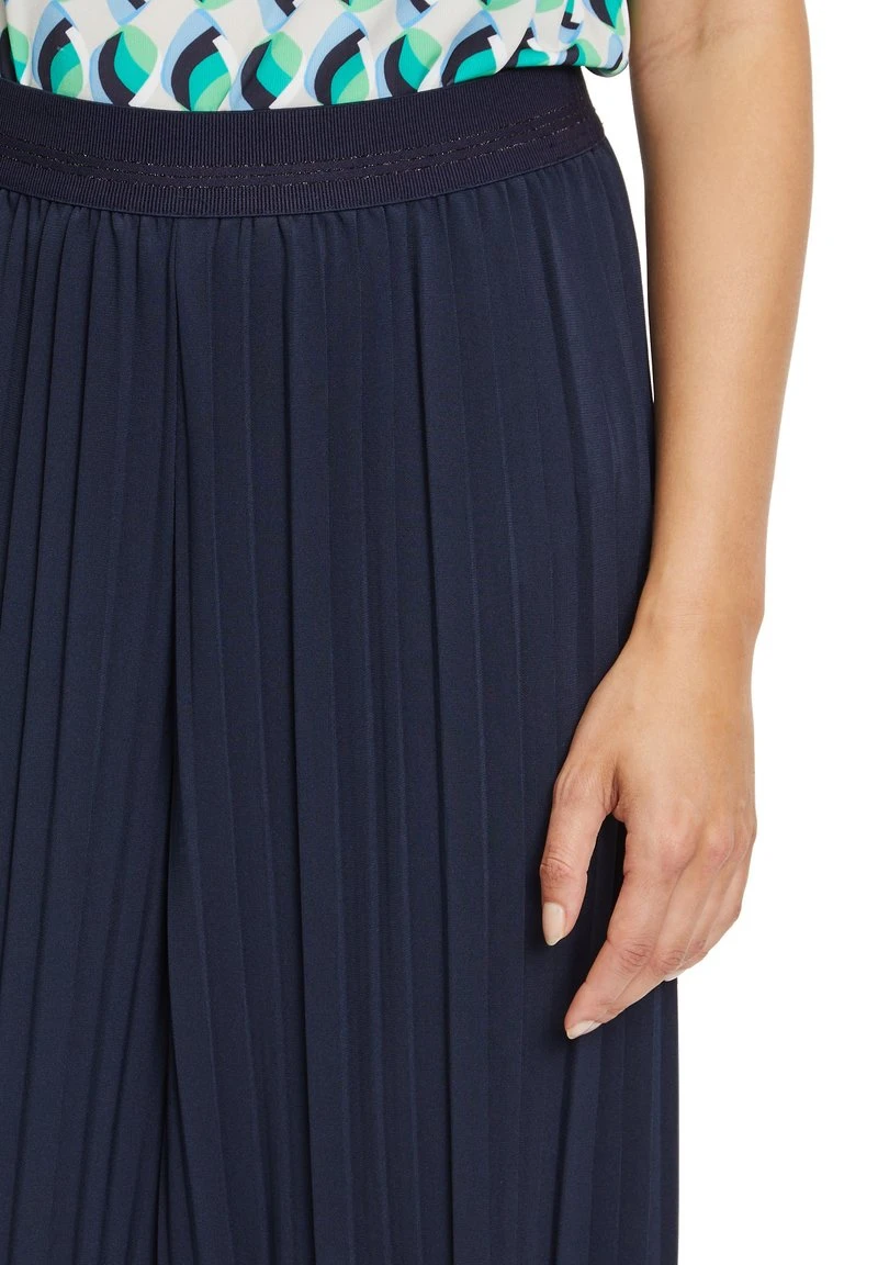 Betty Barclay CULOTTE MIT PLISSEE - Stoffhose - Dunkelblau 4 Betty Barclay CULOTTE MIT PLISSEE - Stoffhose - Dunkelblau – Bild 4