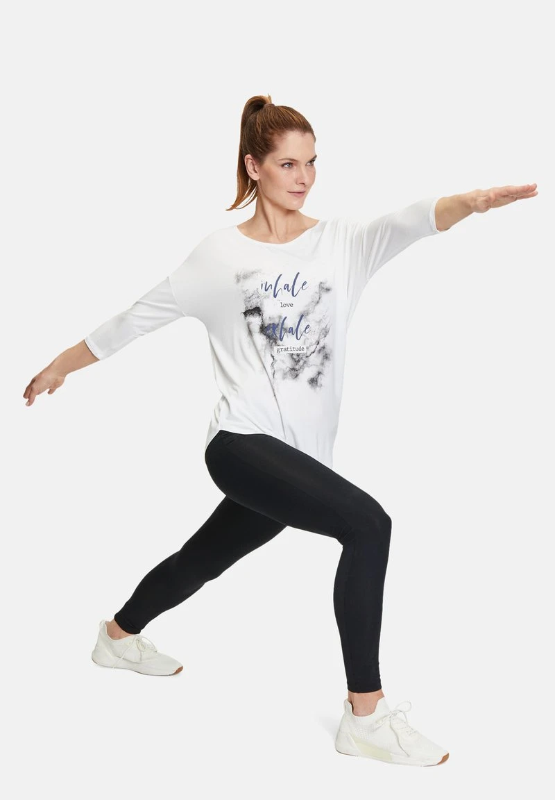 Betty Barclay Langarmshirt - White Grey 2 Betty Barclay Langarmshirt - White Grey – Bild 2