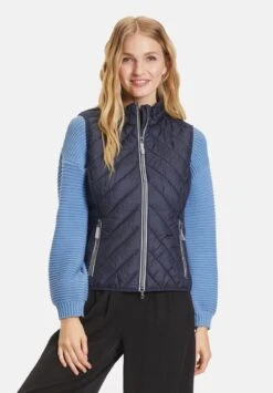 Betty Barclay MIT STEHKRAGEN - Weste - Dunkelblau