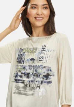 Betty Barclay MIT TUNNELZUG - Langarmshirt - Beige Blau -Betty Barclay Verkäufe 182c5d77c7c04eeabaa244fc833a460c