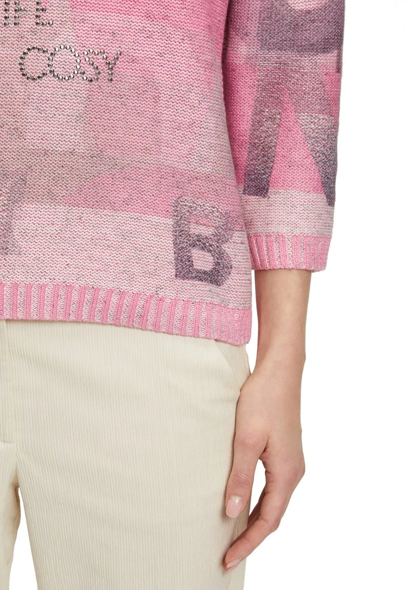 Betty Barclay MIT PRINT - Strickpullover - Pink Beige 5 Betty Barclay MIT PRINT - Strickpullover - Pink Beige – Bild 5