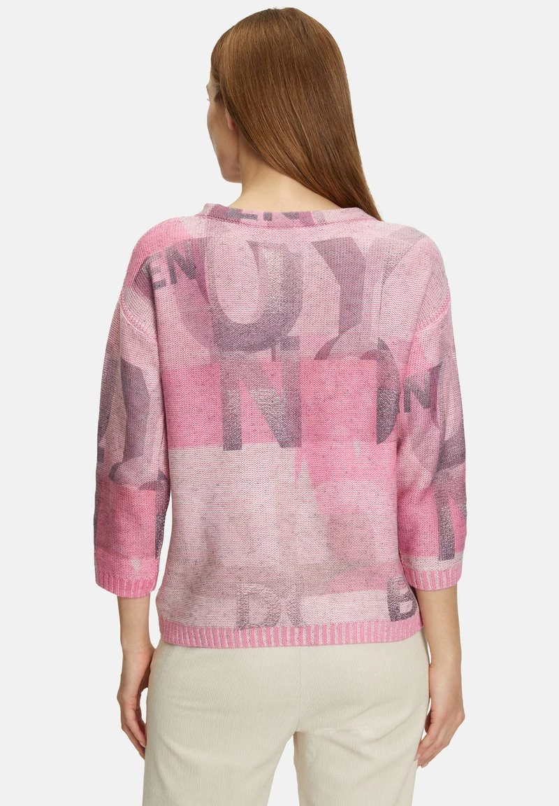 Betty Barclay MIT PRINT - Strickpullover - Pink Beige 3 Betty Barclay MIT PRINT - Strickpullover - Pink Beige – Bild 3