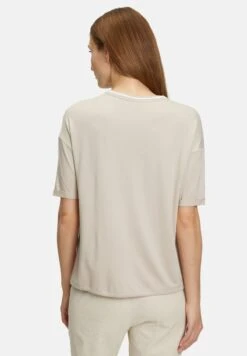 Betty Barclay CASUAL MIT TUNNELZUG - T-Shirt Print - Petrol Beige 8 Betty Barclay CASUAL MIT TUNNELZUG - T-Shirt Print - Petrol Beige -Betty Barclay Verkäufe 277f598e892f404fa087e21c737a84c6
