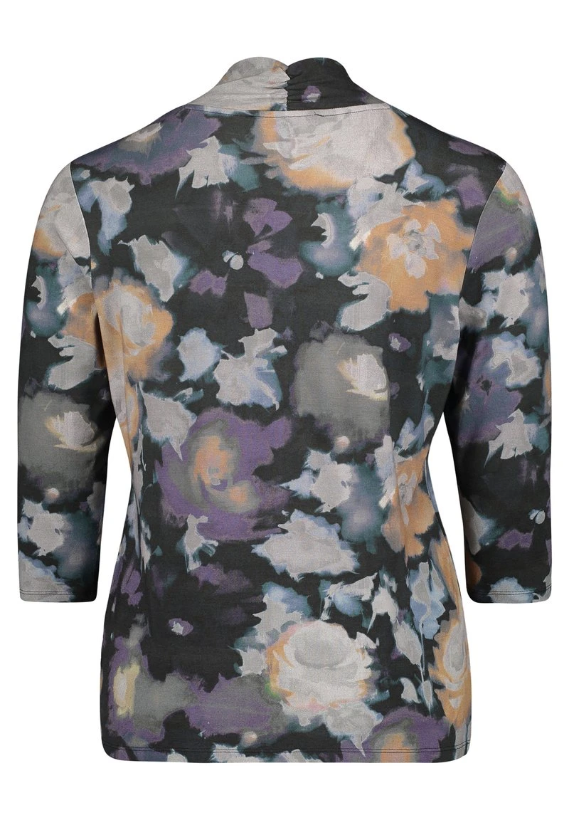 Betty Barclay MIT BLUMENPRINT - Bluse - Schwarz Grau 2 Betty Barclay MIT BLUMENPRINT - Bluse - Schwarz Grau – Bild 2