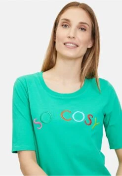 Betty Barclay BASIC MIT STICKEREI - T-Shirt Print - Simply Green -Betty Barclay Verkäufe 29738d8f22e046e8a39be69f731d0de6
