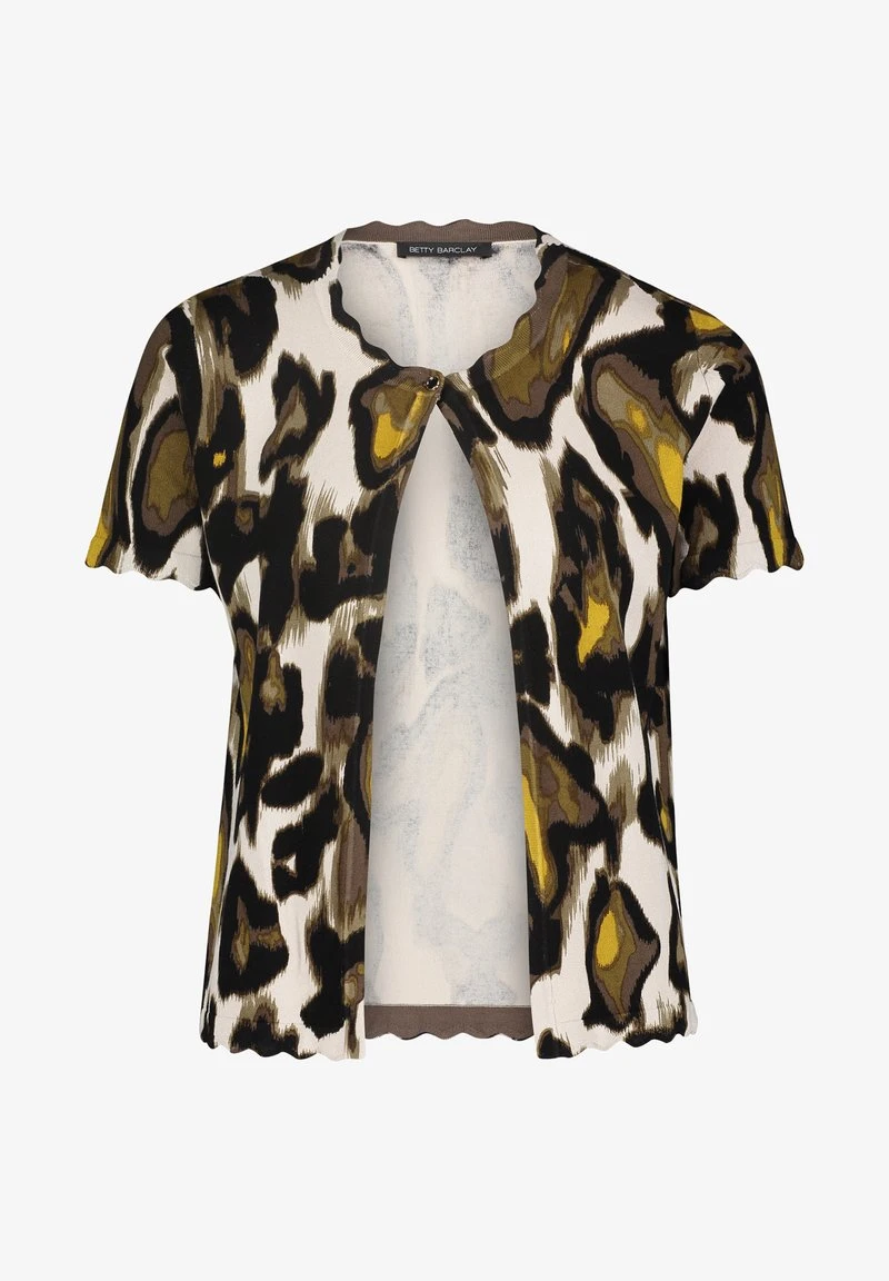 Betty Barclay Strickjacke - Khaki Beige 1 Betty Barclay Strickjacke - Khaki Beige