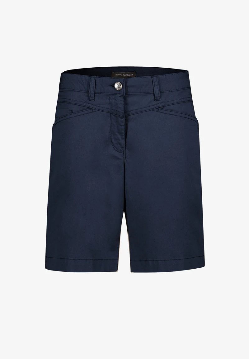 Betty Barclay SOMMER MIT EINGRIFFTASCHEN - Shorts - Dunkelblau 1 Betty Barclay SOMMER MIT EINGRIFFTASCHEN - Shorts - Dunkelblau