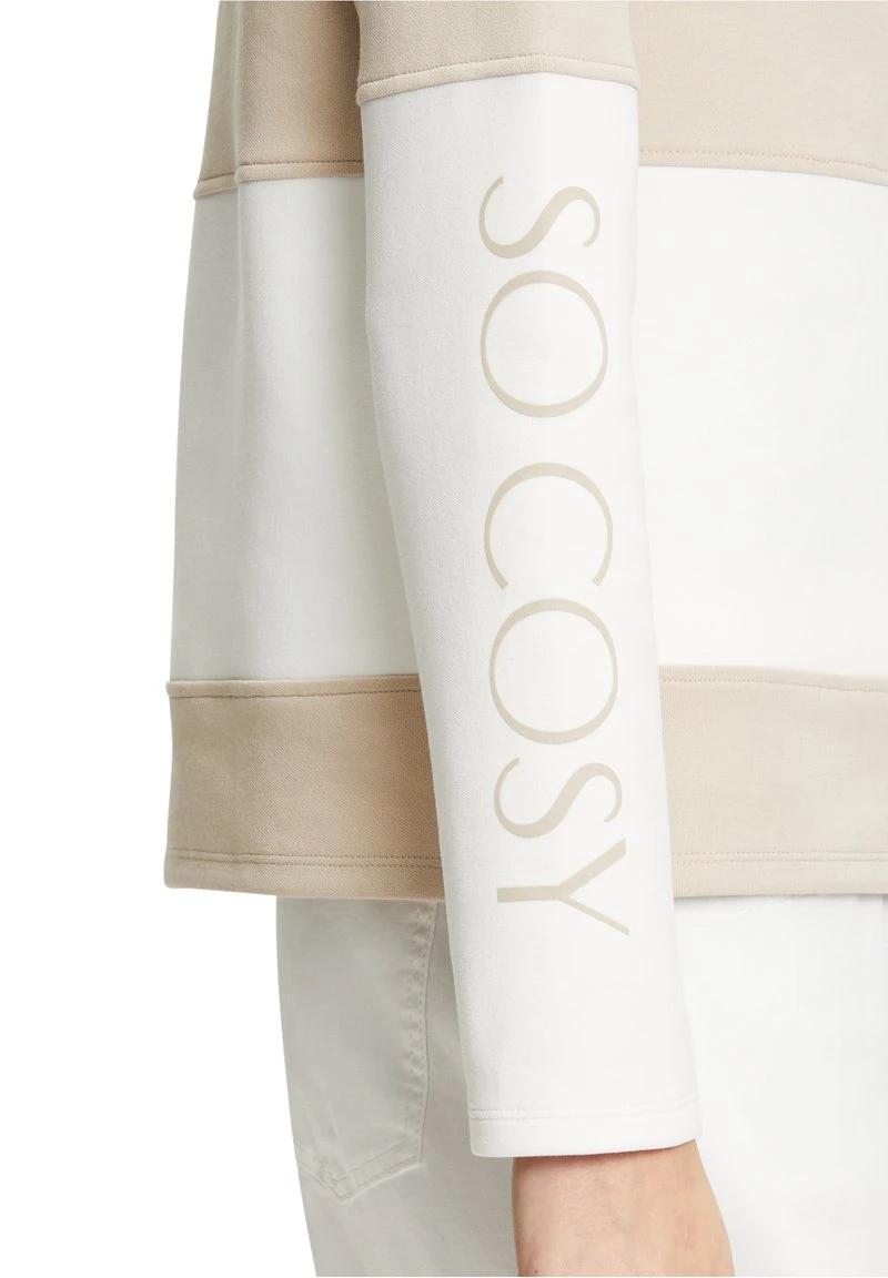 Betty Barclay MIT COLOR BLOCKING - Sweatshirt - Beige Cream 5 Betty Barclay MIT COLOR BLOCKING - Sweatshirt - Beige Cream – Bild 5