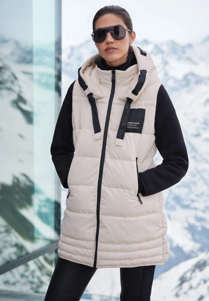 Betty Barclay MIT KAPUZE - Weste - Cream 5 Betty Barclay MIT KAPUZE - Weste - Cream – Bild 5