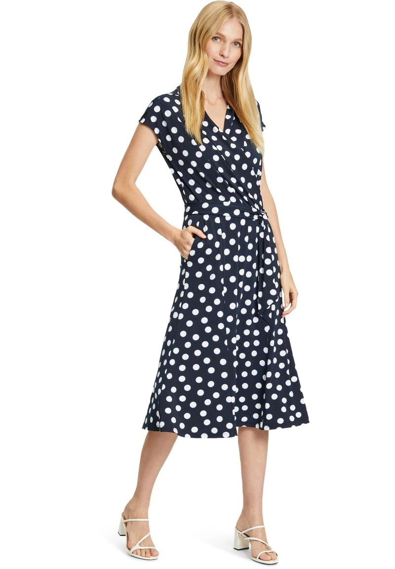 Betty Barclay MIT BIND - Jerseykleid - Dunkelblau Weiß 5 Betty Barclay MIT BIND - Jerseykleid - Dunkelblau Weiß – Bild 5