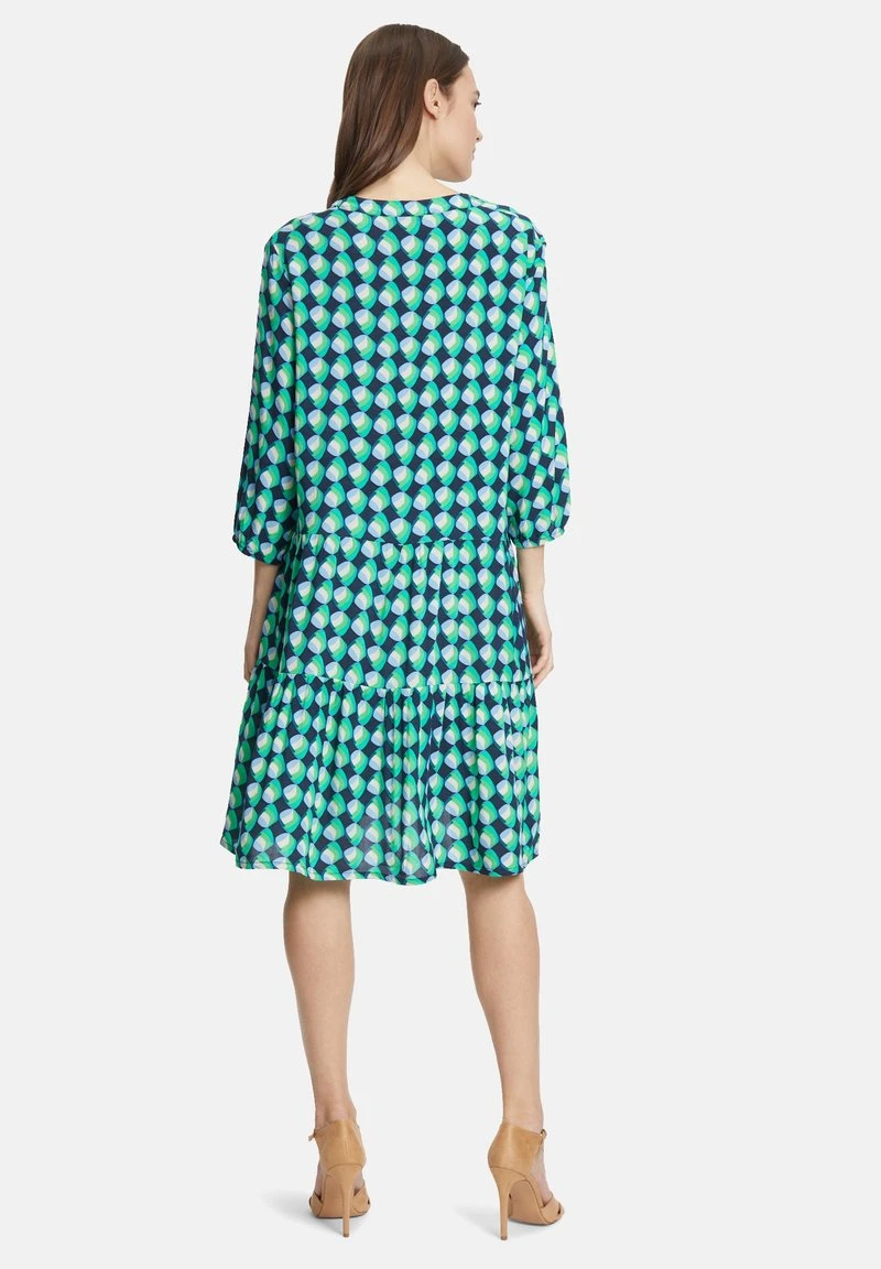 Betty Barclay MIT 3/4 ARM - Freizeitkleid - Dark Blue Light Blue 2 Betty Barclay MIT 3/4 ARM - Freizeitkleid - Dark Blue Light Blue – Bild 2