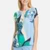 Betty Barclay MIT AUFDRUCK - Bluse - White/green