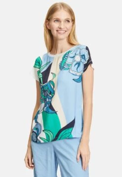 Betty Barclay MIT AUFDRUCK - Bluse - White/green