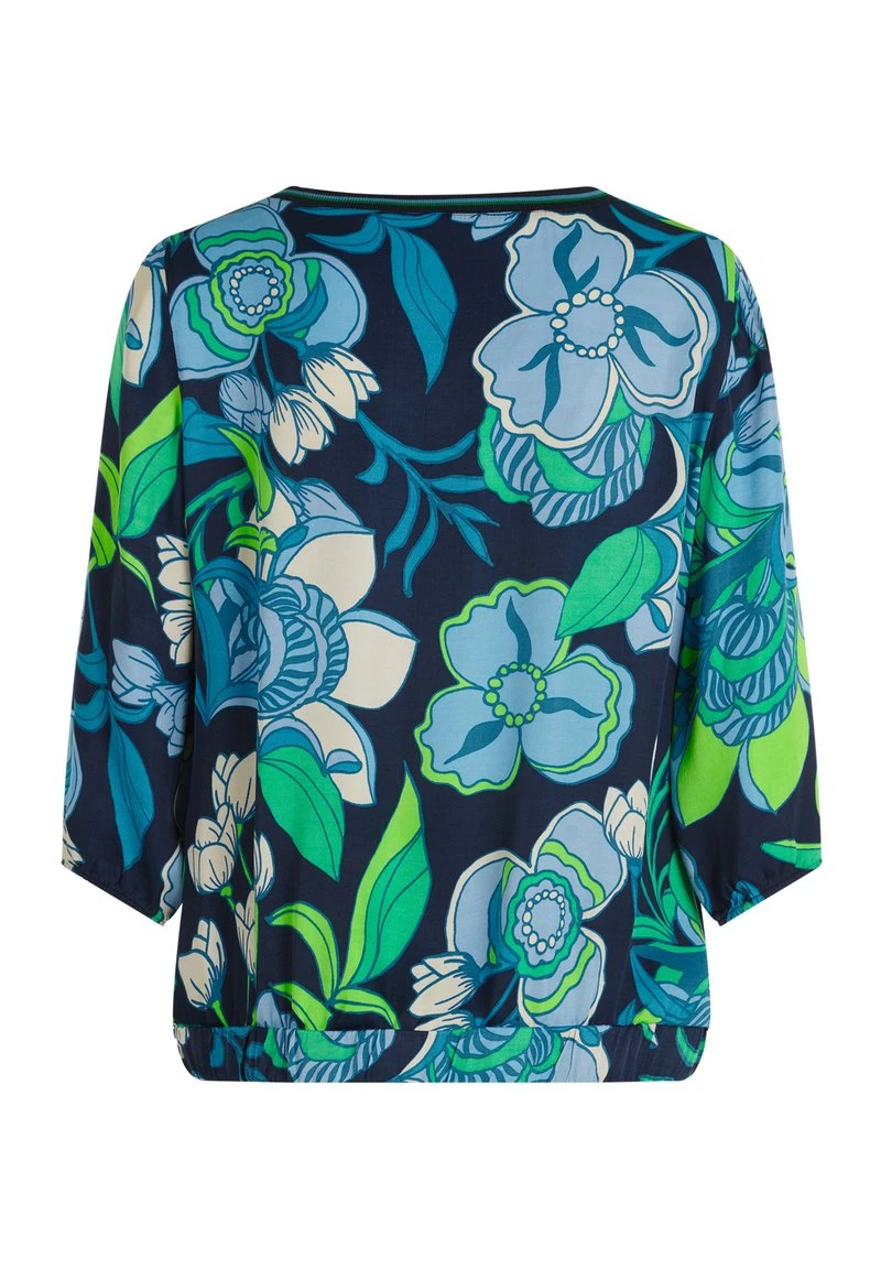 Betty Barclay MIT MUSTER - Bluse - Dunkelblau Blau 4 Betty Barclay MIT MUSTER - Bluse - Dunkelblau Blau – Bild 4