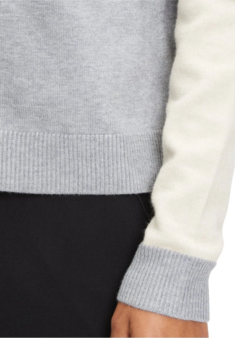 Betty Barclay COLOR BLOCKING - Strickpullover - Patch Grey Beige 5 Betty Barclay COLOR BLOCKING - Strickpullover - Patch Grey Beige – Bild 5
