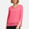 Betty Barclay IM LAYER LOOK - Bluse - Pink Flambé