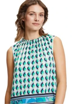 Betty Barclay MIT RÜSCHEN - Bluse - Dark Blue Beige 10 Betty Barclay MIT RÜSCHEN - Bluse - Dark Blue Beige -Betty Barclay Verkäufe 4278a1c5d1444e428b09d0002b324189