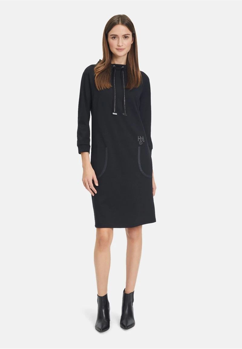 Betty Barclay MIT KRAGEN - Freizeitkleid - Schwarz 2 Betty Barclay MIT KRAGEN - Freizeitkleid - Schwarz – Bild 2