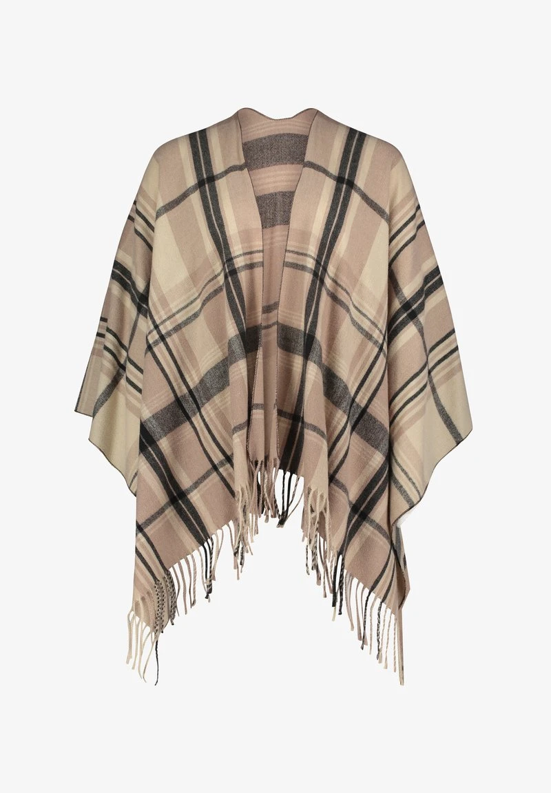 Betty Barclay MIT FRANSEN - Cape - Camel Beige 1 Betty Barclay MIT FRANSEN - Cape - Camel Beige