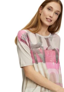 Betty Barclay CASUAL MIT TUNNELZUG - T-Shirt Print - Pink Beige 10 Betty Barclay CASUAL MIT TUNNELZUG - T-Shirt Print - Pink Beige -Betty Barclay Verkäufe 4be490cc7d4f4e1299249f9b21824e55