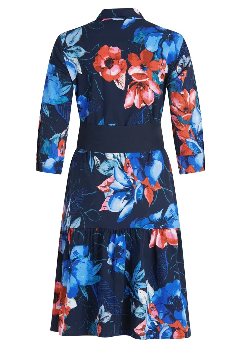 Betty Barclay MIT 3/4 ARM - Blusenkleid - Dunkelblau Blau 6 Betty Barclay MIT 3/4 ARM - Blusenkleid - Dunkelblau Blau – Bild 6