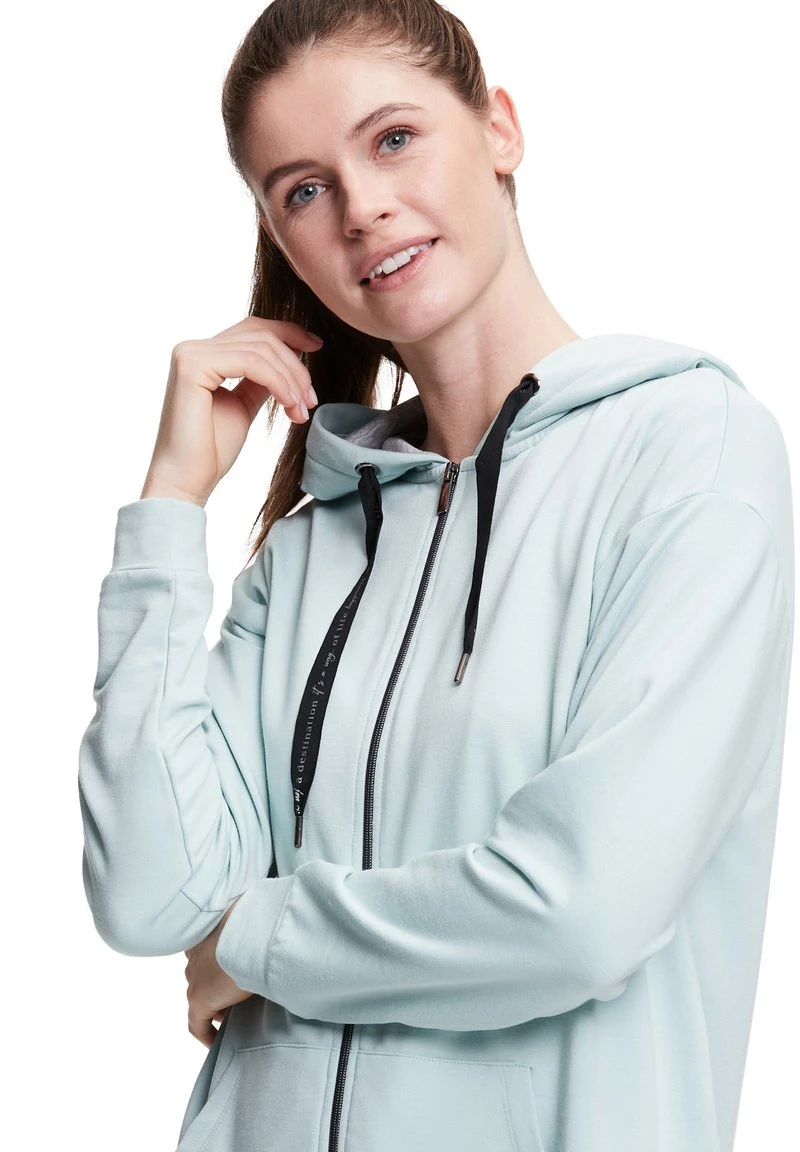 Betty Barclay Sweatjacke - Blue Haze 4 Betty Barclay Sweatjacke - Blue Haze – Bild 4