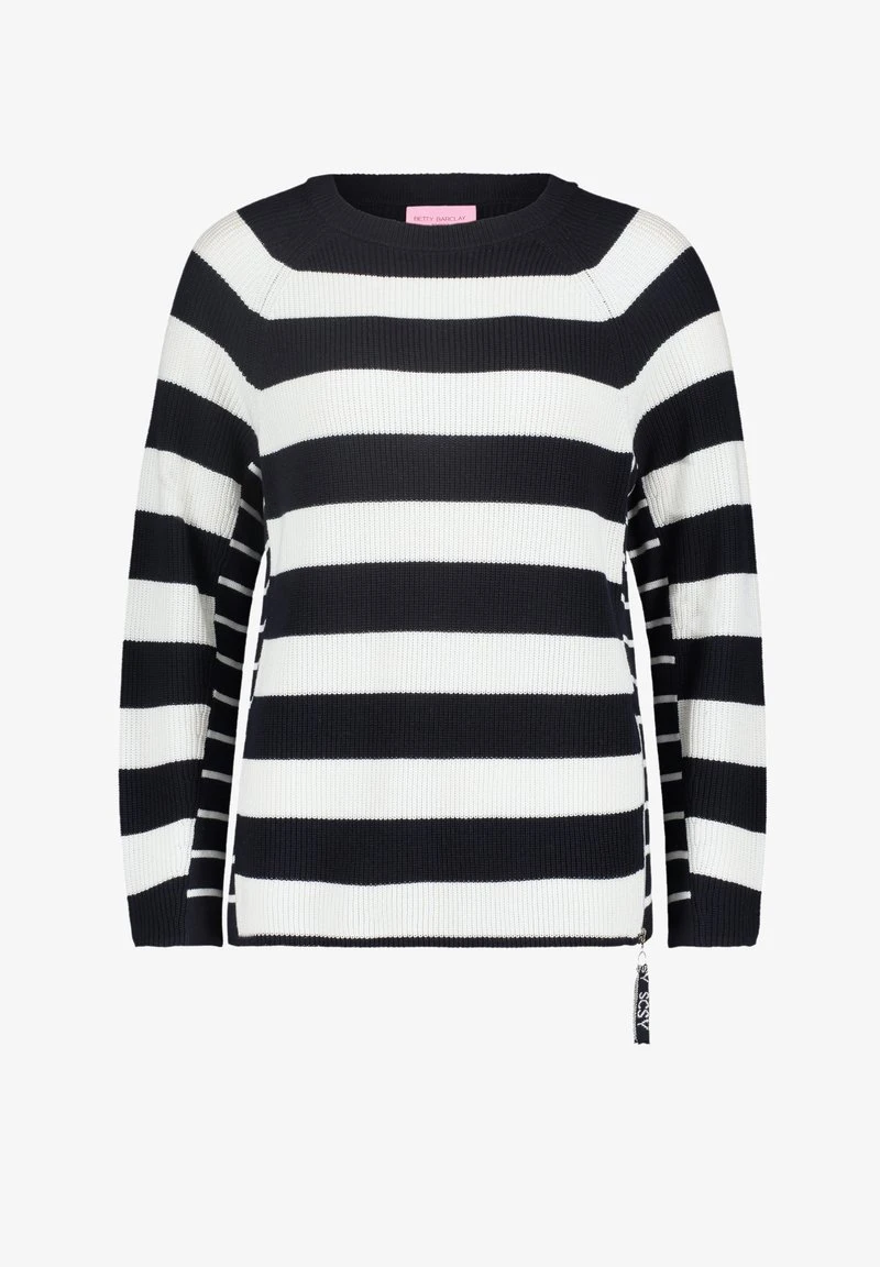 Betty Barclay Strickpullover - Patch Dark Blue Cream 6 Betty Barclay Strickpullover - Patch Dark Blue Cream – Bild 6
