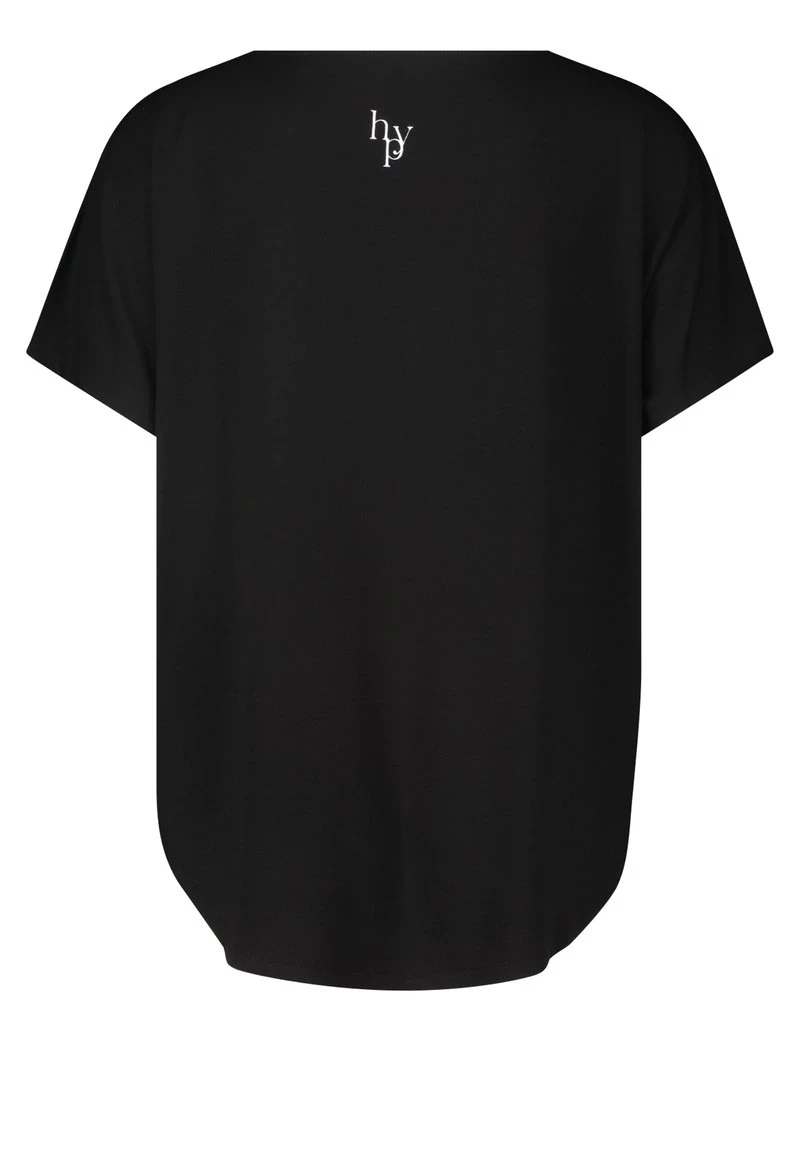 Betty Barclay MIT V AUSSCHNITT - T-Shirt Print - Schwarz/grau 2 Betty Barclay MIT V AUSSCHNITT - T-Shirt Print - Schwarz/grau – Bild 2
