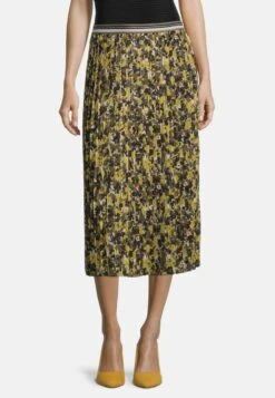 Betty Barclay Faltenrock - Grün/schwarz