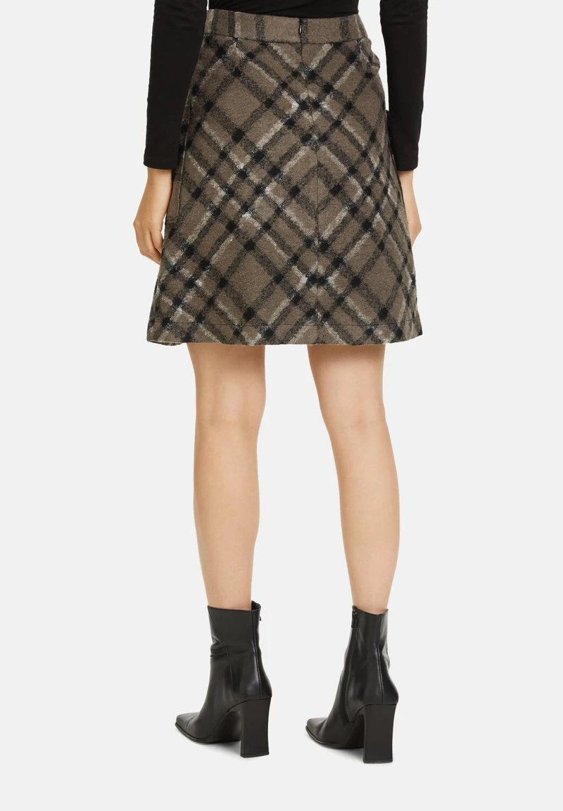 Betty Barclay A-Linien-Rock - Taupe Black 2 Betty Barclay A-Linien-Rock - Taupe Black – Bild 2