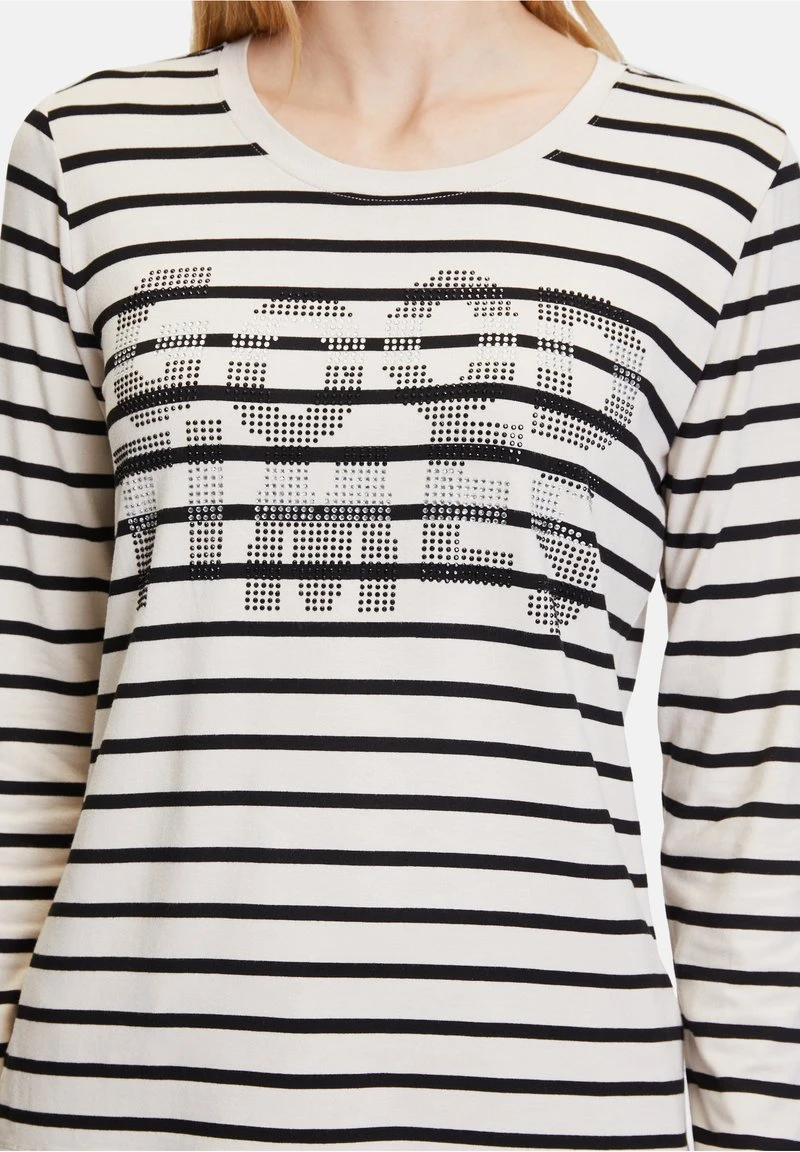 Betty Barclay Langarmshirt - Schwarz Beige 5 Betty Barclay Langarmshirt - Schwarz Beige – Bild 5