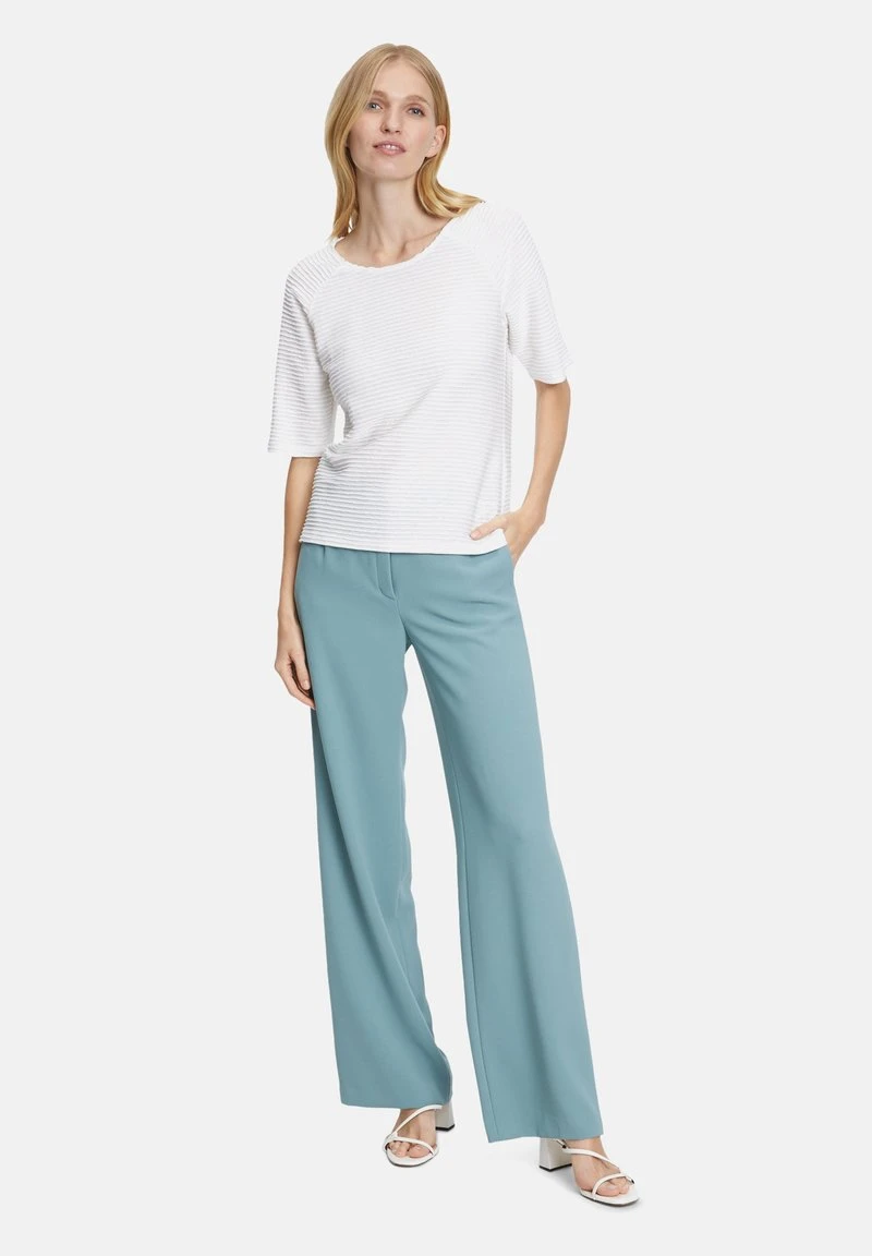 Betty Barclay CASUAL MIT RIPPENSTRUKTUR - Bluse - Weiß 2 Betty Barclay CASUAL MIT RIPPENSTRUKTUR - Bluse - Weiß – Bild 2