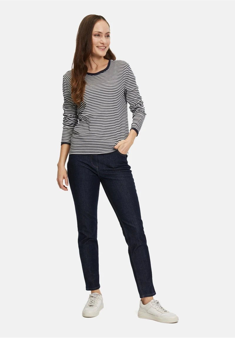 Betty Barclay LANGARM - Langarmshirt - Dunkelblau Weiß 2 Betty Barclay LANGARM - Langarmshirt - Dunkelblau Weiß – Bild 2