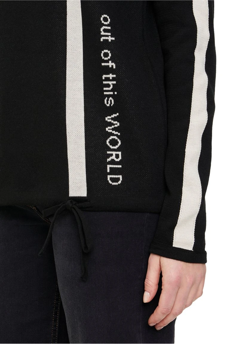 Betty Barclay MIT JACQUARD - Strickpullover - Patch Black Camel 4 Betty Barclay MIT JACQUARD - Strickpullover - Patch Black Camel – Bild 4