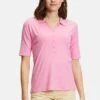 BETTY BARCLAY POLOSHIRT MIT RIPPENSTRUKTUR - Poloshirt - Shiny Pink
