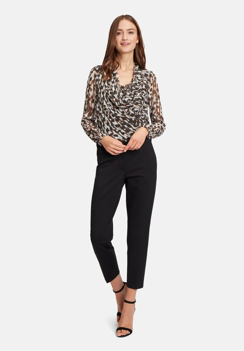 Betty Barclay LANGARM - Bluse - Schwarz Grau 2 Betty Barclay LANGARM - Bluse - Schwarz Grau – Bild 2