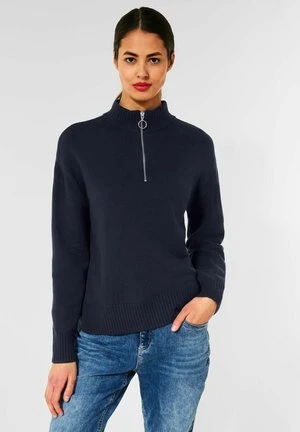 Betty Barclay MIT HOHEM KRAGEN - Sweatshirt - Dunkelblau 5 Betty Barclay MIT HOHEM KRAGEN - Sweatshirt - Dunkelblau – Bild 5