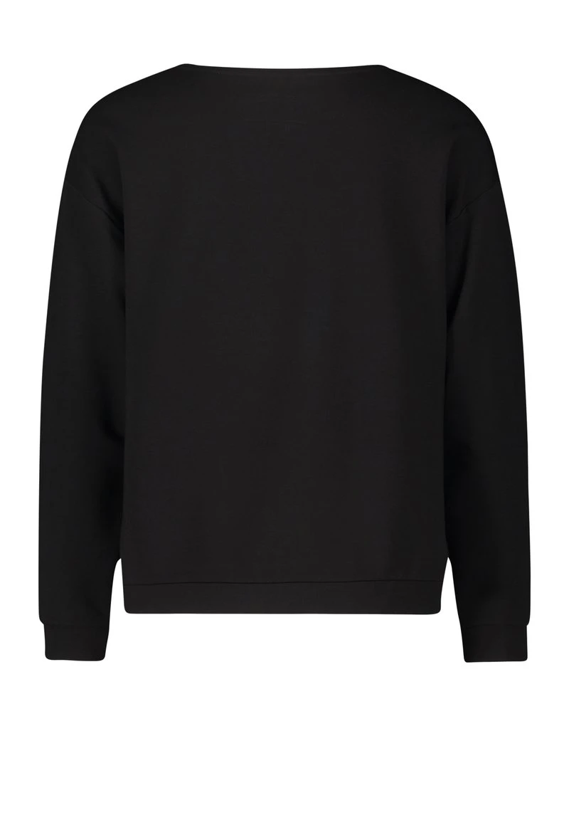 Betty Barclay MIT AUFDRUCK - Sweatshirt - Schwarz Grau 2 Betty Barclay MIT AUFDRUCK - Sweatshirt - Schwarz Grau – Bild 2
