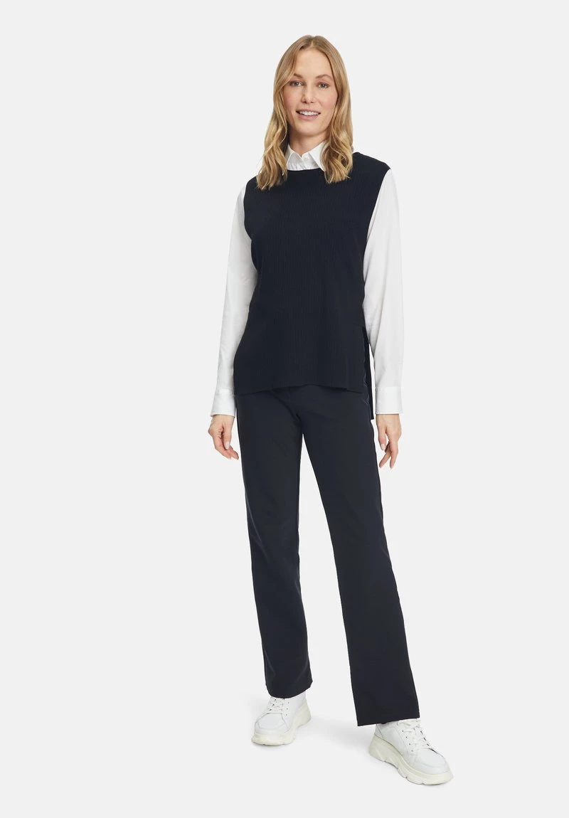 BETTY BARCLAY STRICKPULLOVER OHNE ARM - Strickpullover - Schwarz 2 BETTY BARCLAY STRICKPULLOVER OHNE ARM - Strickpullover - Schwarz – Bild 2