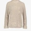 Betty Barclay MIT KRAGEN - Strickpullover - Beige