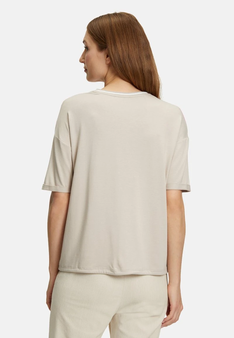 Betty Barclay CASUAL MIT TUNNELZUG - T-Shirt Print - Pink Beige 3 Betty Barclay CASUAL MIT TUNNELZUG - T-Shirt Print - Pink Beige – Bild 3
