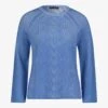 Betty Barclay MIT STRUKTUR - Strickpullover - Blue Cream