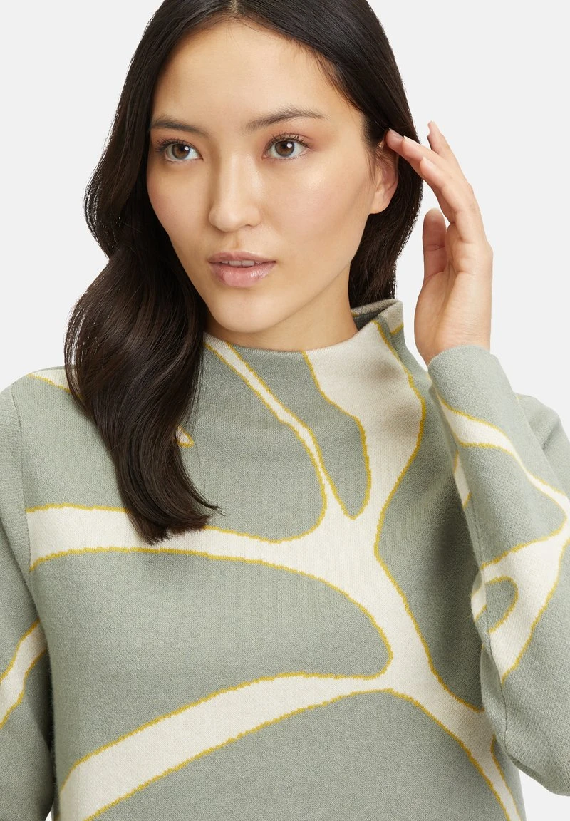 Betty Barclay LANGARM - Strickpullover - Khaki Beige 4 Betty Barclay LANGARM - Strickpullover - Khaki Beige – Bild 4