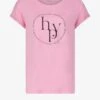Betty Barclay RUNDHALS MIT AUFDRUCK - T-Shirt Print - Pink Schwarz